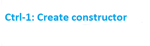 Create constructor